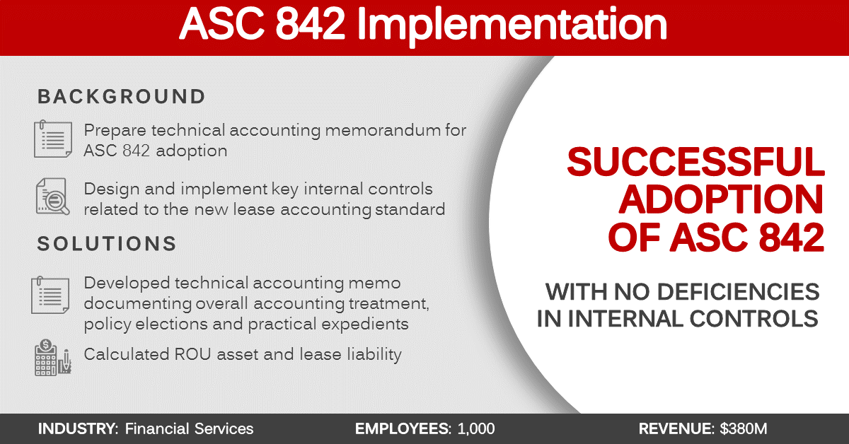ASC 842 Implementation Case Study VIP Solutions