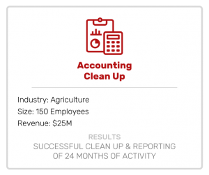 Accounting Clean Up