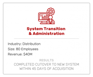 System Transition & Administration
