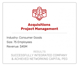 Acquisitions Project Management