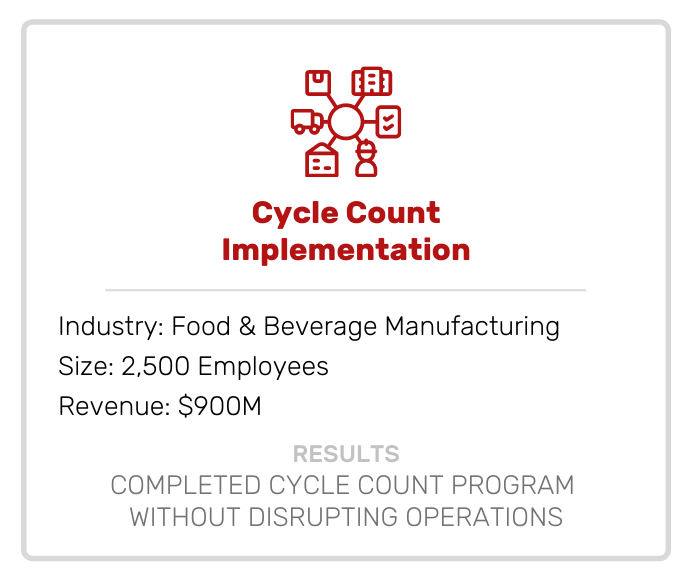 Cycle Count Implementation