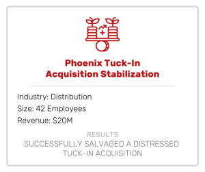 Phoenix Tuck-in Acquisition Stabilization
