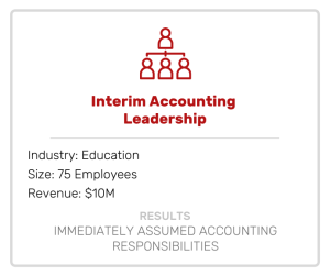 Interim Accounting Leadership