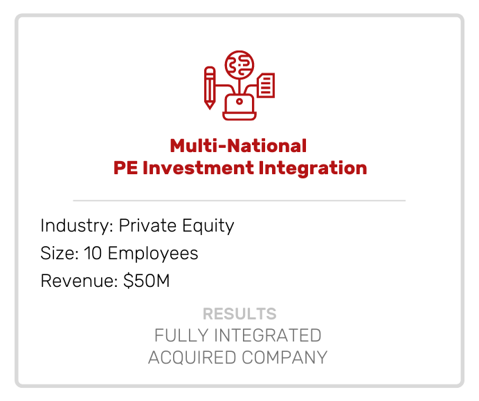 Multi-national-PE-Investment-Integration