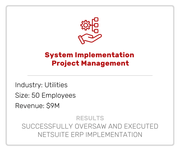 System Implementation Project Management